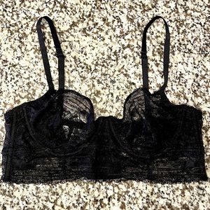 NWOT Free People Sheer Mesh Bra